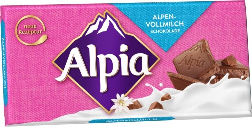 Alpia Vollmilch Tafelschokolade 100G
