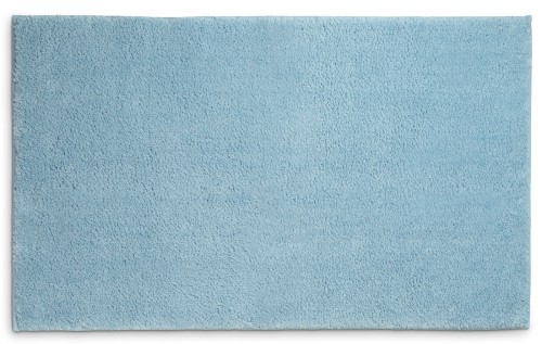 Badematte Maja 100%Polyester frostblau 120,0x70,0x1,5 cm von Kela