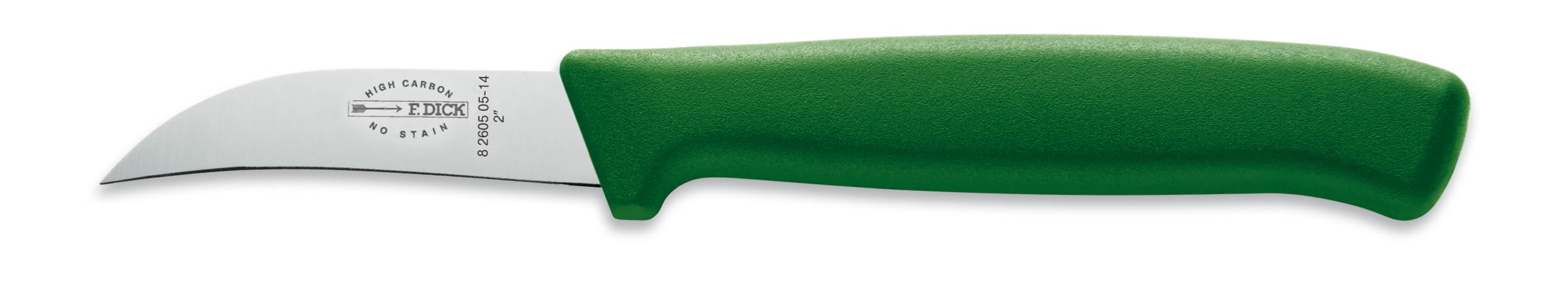 Dick Schälmesser 6cm Farbcode grün