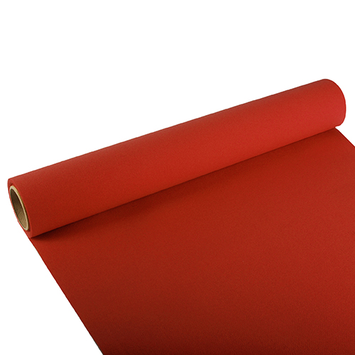 Tischläufer, Tissue "ROYAL Collection" 3 m x 40 cm rot von PAPSTAR