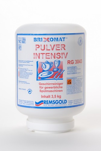 Brixomat Pulverkartusche Intensiv 4 x 3,5 kg Geschirrreiniger RG 3043 Pulverkartusche, chlorhaltig
