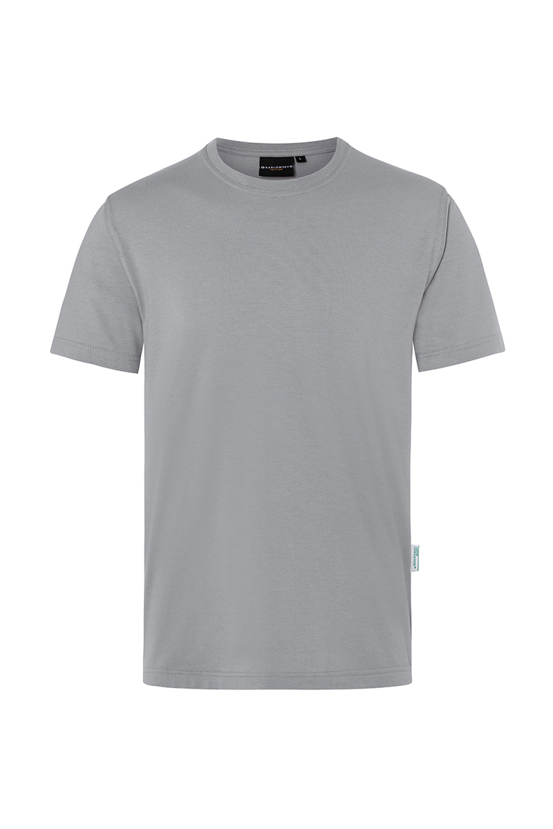 Herren Workwear T-Shirt Casual-Flair, aus nachhaltigem Material , GR. 2XL , Farbe: platingrau , von Karlowsky