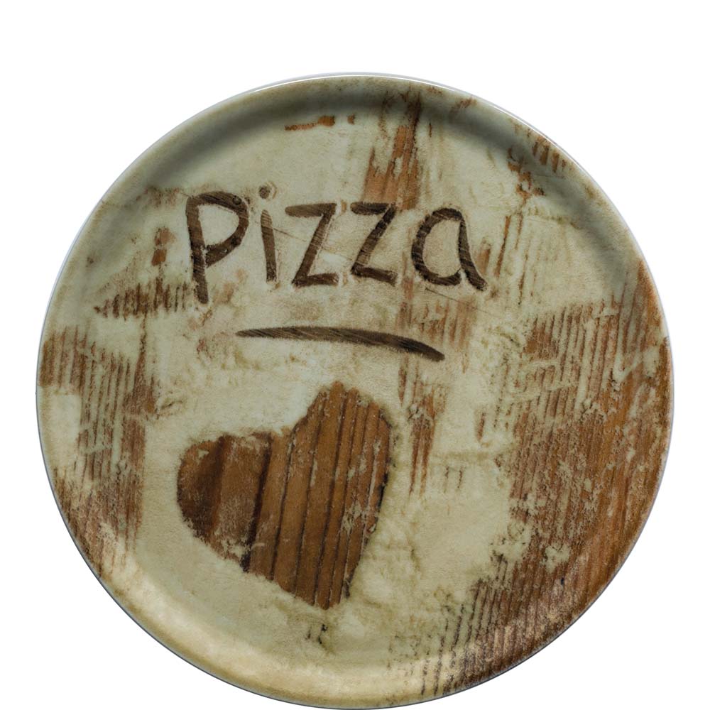 Napoli Flour Z31 Pizzateller 31cm * Vollflächendekor,Saturnia Porzellan
