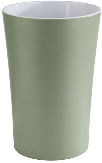 Dressingtopf -PASTELL- Ø 13 cm, H: 19,5 cm Melamin, 1,5 Liter Farbe: grün mit Antirutsch-Füßchen ideal für beispielsweise