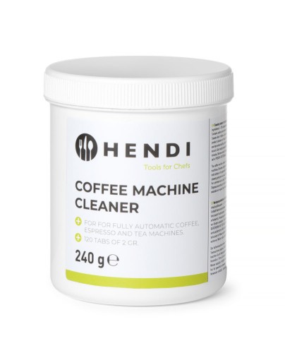 Hendi Reinigungstabletten für Kaffeevollautomaten, 120 Stück, 240 g