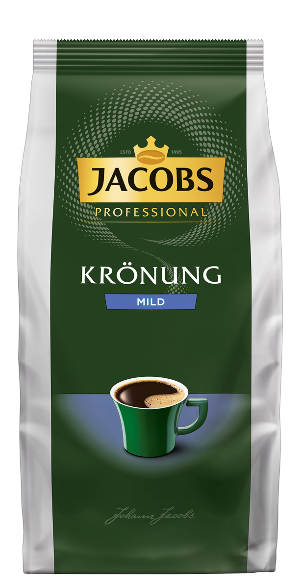 Jacobs Krönung Mild, Inhalt: 1 kg gemahlener Kaffee.