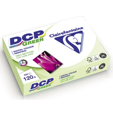 Clairefontaine Kopierpapier DCP GREEN DIN A4 120g/m² weiß 250 Bl./Pack.