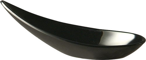Fingerfood-Löffel -MING HING- 11 x 4,5 cm, H: 4 cm Melamin, schwarz Verpackungseinheit: 60 Stück spülmaschinengeeignet