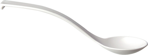 Feinkostlöffel, 6er Set Ø 6 cm, Länge: 23 cm SAN, weiß spülmaschinengeeignet Farbe: Weiß