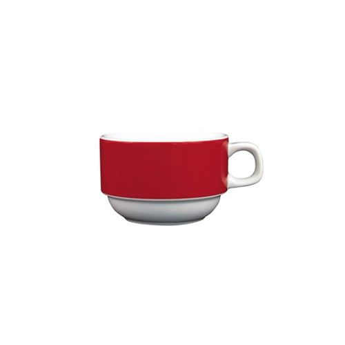 Kaffee-Obertasse - Inhalt 0,18 ltr., Eschenbach Form Funktion - rot, ohne Untertasse