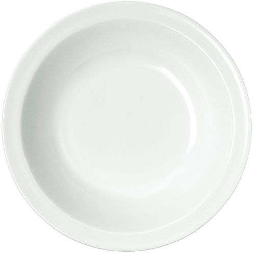 WACA Suppenteller COLORA in weiß, aus Melamin. Durchmesser: 20,5 cm. Kapazität: 0,6 l.