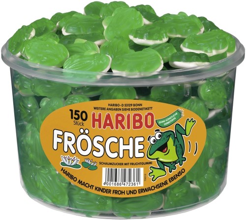 Haribo Frösche Schaumzucker 150 Stück