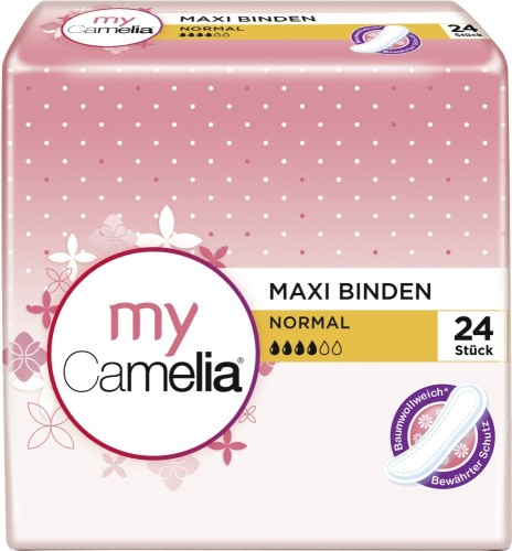 Camelia Binden Maxi Normal 24 Stück