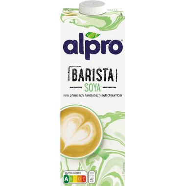Alpro Pflanzendrink Barista Soja 8 x 1 l/Pack.