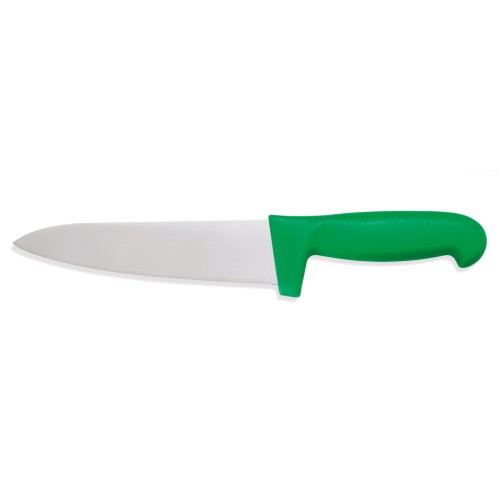 KochmesserHACCP, Material: Edelstahl, Kunststoff. Serie: Knife 69 HACCP, Klingenlänge: 25 cm. Farbe: grün.