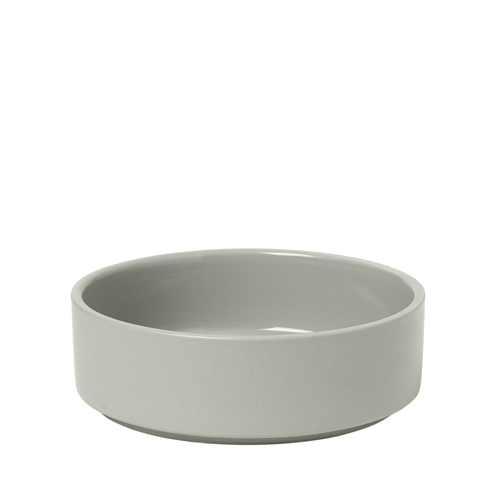 Schale -PILAR- Mirage Gray S, 320 ml, Ø 14 cm. Material: Keramik. Von Blomus.