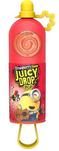 Bazooka Juicy Drop Pop 3-fach 5xErdbeer, 1ST 4xHimbeer,3xApfel