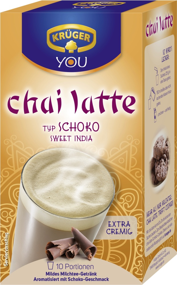 Krüger Chai Latte Sweet India Instant 250G