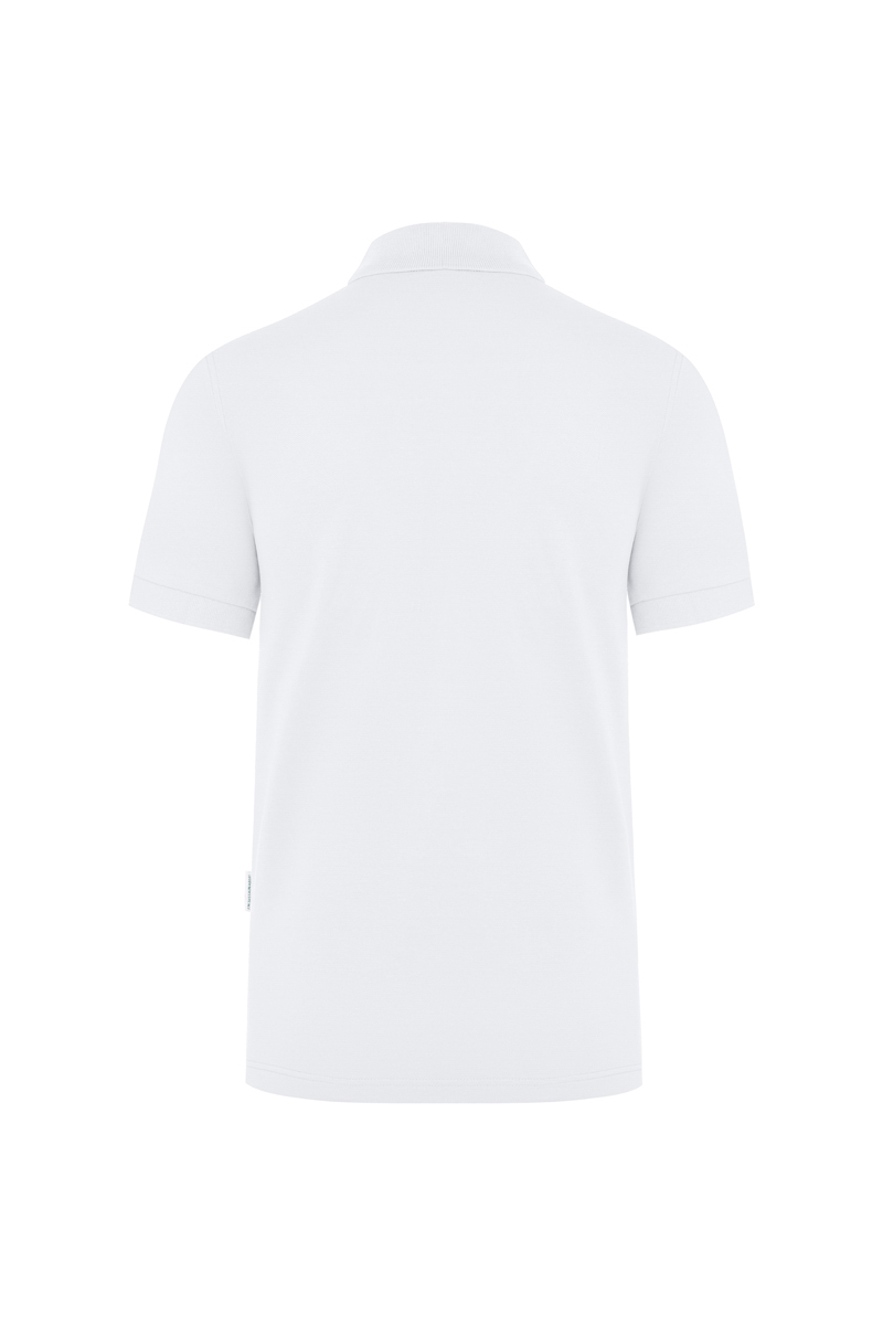 Herren Workwear Poloshirt Modern-Flair, aus nachhaltigem Material , GR. L , Farbe: weiß , von Karlowsky