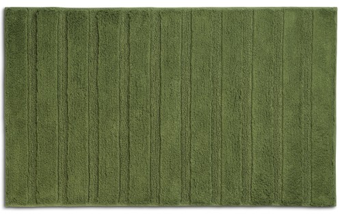 Badematte Megan 100%Baumwolle moosgrün 120,0x70,0x1,6 cm von Kela