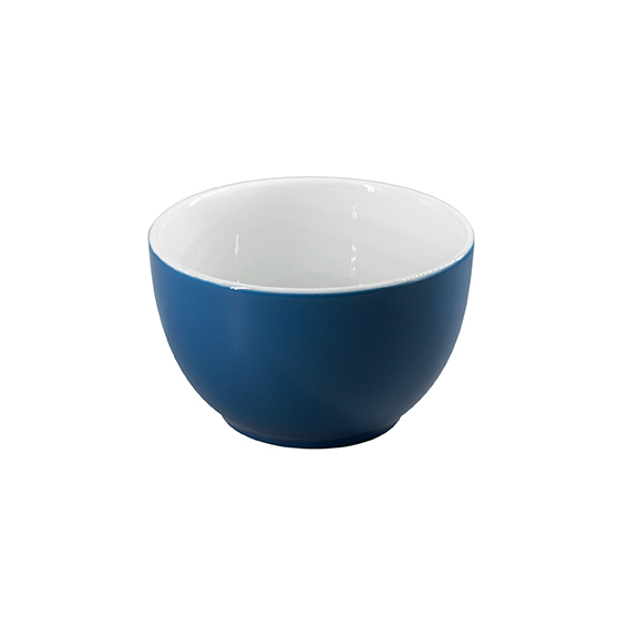 Zuckerschale 0,21 l - Form: Table Selection - Dekor 66279 ozeanblau - aus Porzellan.