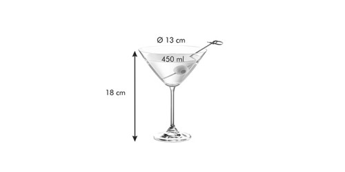 Martiniglas CHARLIE 450 ml