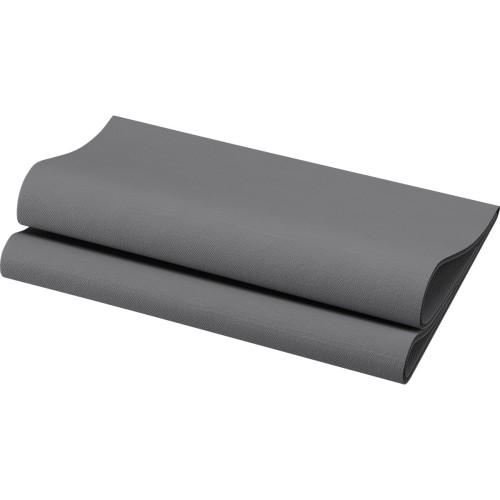 Duni Bio Dunisoft® Serviette 40 x 40 cm Granite Grey, 360 Stk/Krt (6 x 60 Stk)