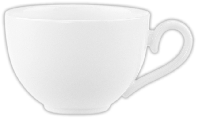 Kaffeeobertasse STELLA, Inhalt: 0,2 ltr., Premium Bone Porcelain, uni weiss, Villeroy & Boch