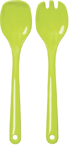 WACA Salatbesteck aus PBT, 305 mm lang, Farbe: apfelgrün