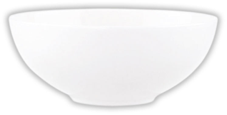 Salatschüssel STELLA, Inhalt: 1,7ltr. Durchmesser: 21 cm, Premium Bone Porcelain, uni weiss, Villeroy & Boch