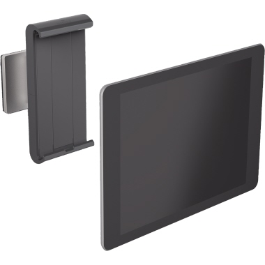 DURABLE Tablethalterung WALL Tablets 17,8-33 cm (7-13") (7-13") 8,5 x 5 x 18 cm (B x H x T) Aluminium/ABS Kunststoff silber metallic