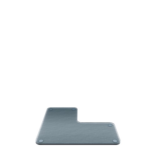 WMF Platte GN 3/6 - Rauchglas QUADRO | Maße: 36 x 24 x 3 cm