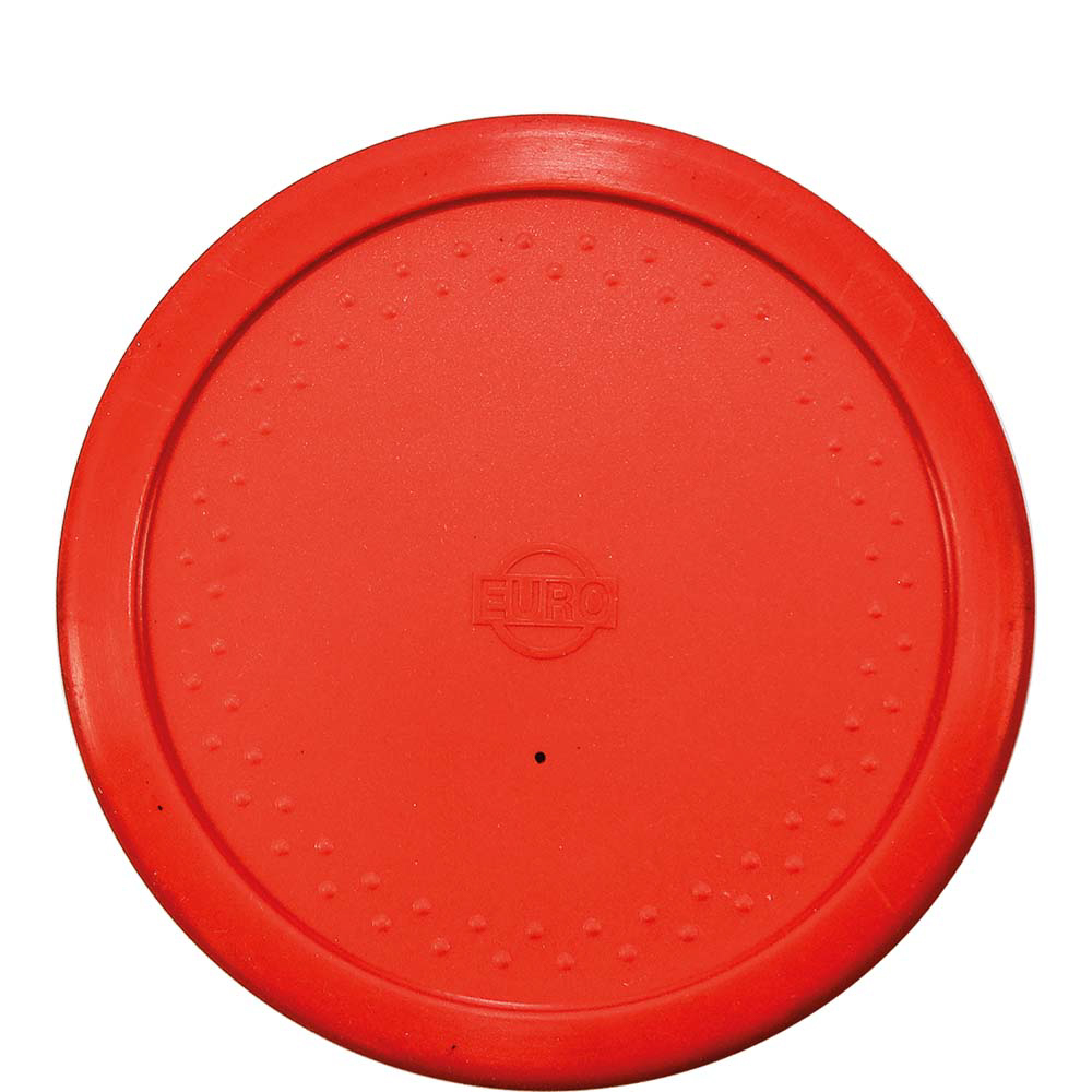 Euro Euro Silikondeckel Rot 12,5cm (+200°C), rot, Silikon