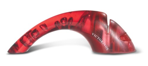 Victorinox Messerschärfer mit Keramikrollen, rot