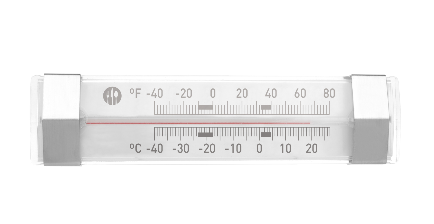 Kühlschrankthermometer, -40/20°C, 123x30x19 mm