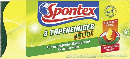 Spontex Topfreiniger Anti - Fett 3 Stück