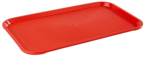 GN 1/1 Tablett MODERN 53 x 32,5 cm, H: 2 cm Polypropylen, Farbe: rot