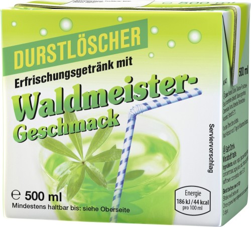 Durstlöscher Erfrischungsgetränk Waldmeister 0,5L