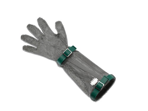 EUROFLEX-Handschuh, 5 Finger 19 cm Stulpe, x-klein, grün Giesser - Made in Germany
