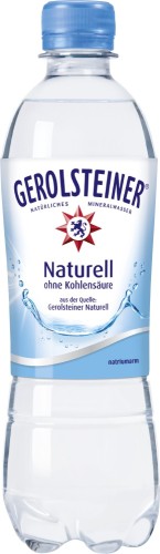 Gerolsteiner Wasser Naturell 0,5L Flasche Mehrwegartikel (inkl. Pfand)