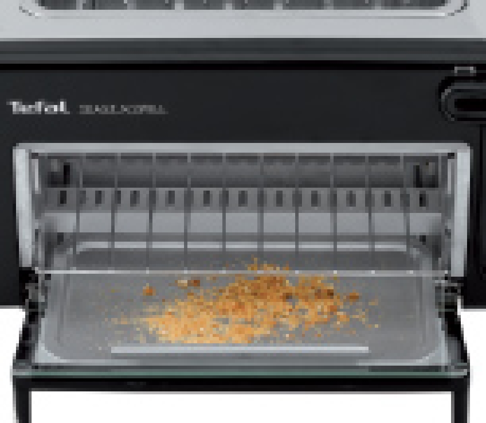 Toaster/Miniofen TOAST N'GRILL von Tefal. Langschlitztoaster u. Miniofen zum Aufwärmen, Auf- backen, Überbacken und mehr. Schwarz/Alu matt.