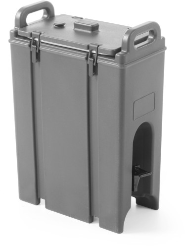 HENDI Thermo Getränkebehälter mit Ablasshahn - Inhalt: 18 Liter - 230x420x(H)620 mm Außen