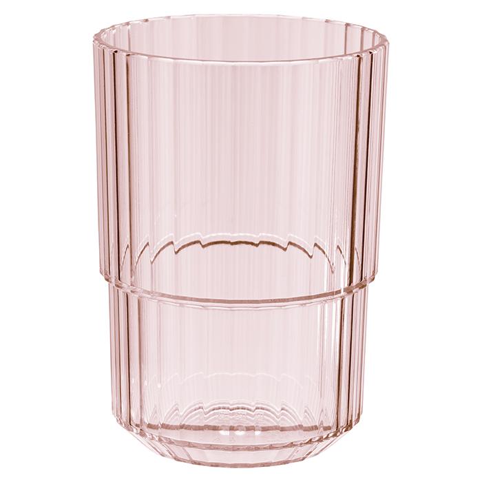 APS Trinkbecher LINEA aus Tritan, in rosa. Kapazität: 0,4 l. Durchmesser: 8,5 cm. Höhe: 12 cm.