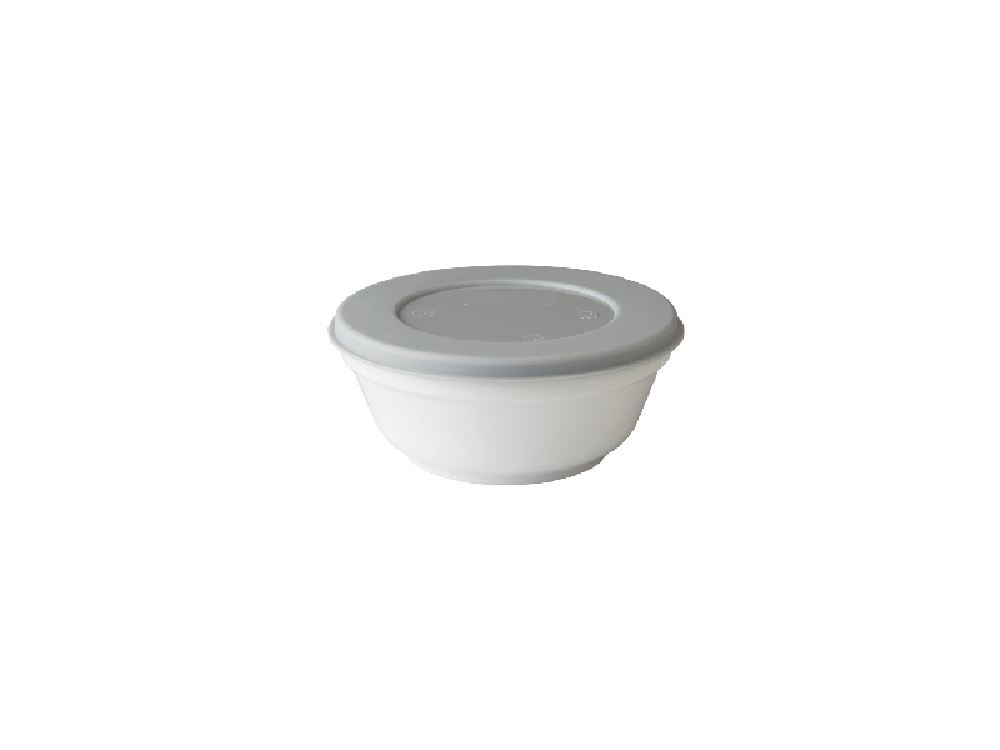 Roltex Deckel zu Suppenschüssel 45 cl, Farbe: grau, PP