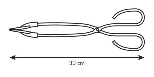 Nylon-Grillzange PRESTO, 30 cm