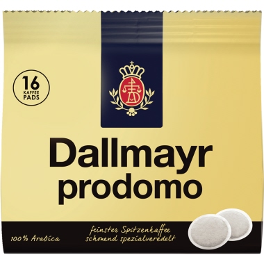 Dallmayr Kaffeepad Prodomo 16 x 7 g/Pack.