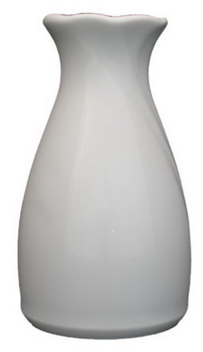 Vase - Höhe 10,0 cm - Form AMBIENTE - uni weiß