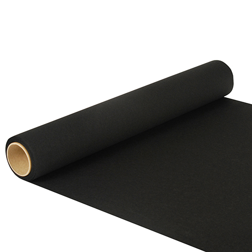Tischläufer, Tissue "ROYAL Collection" 5 m x 40 cm schwarz von PAPSTAR
