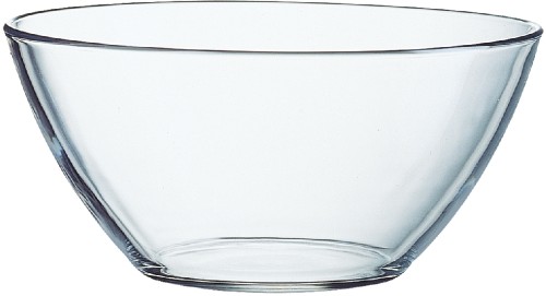 Hartglasschüssel COSMOS Höhe 13,5 cm - Durchmesser 28 cm 480 cl.