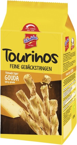 De Beukelaer Gebäck-Stangen Käse Tourinos 125G
